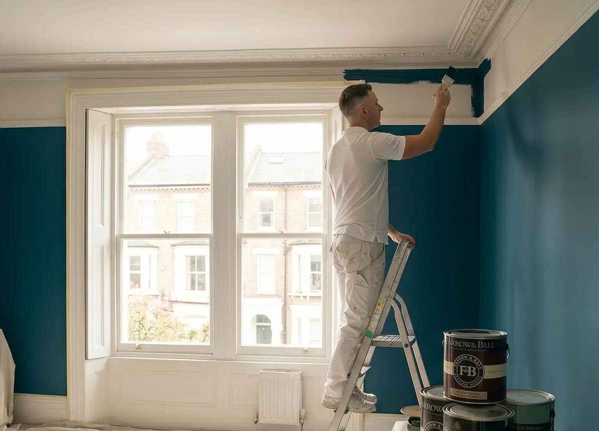 A house for showcasing Decorating service in London