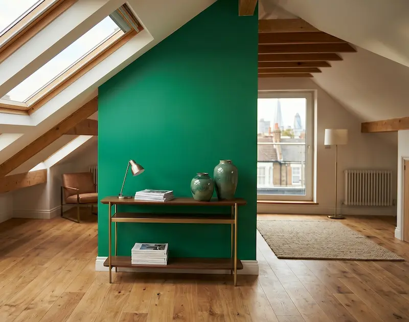 painting loft finished